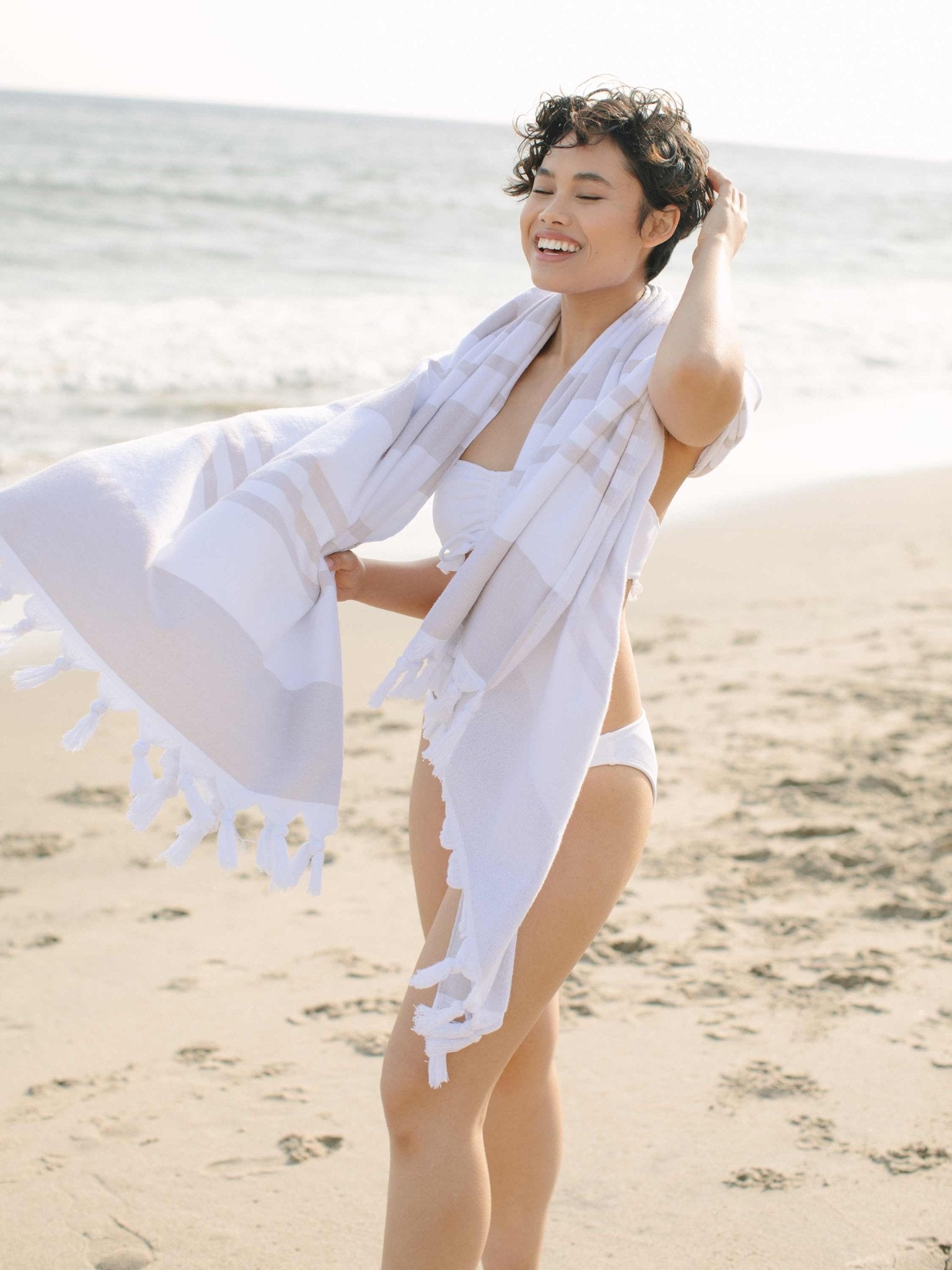 Driftwood Savannah Turkish Towel - Quahog Bay Bedding