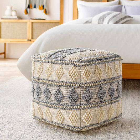 Drumnadrochit Pouf - Quahog Bay Bedding