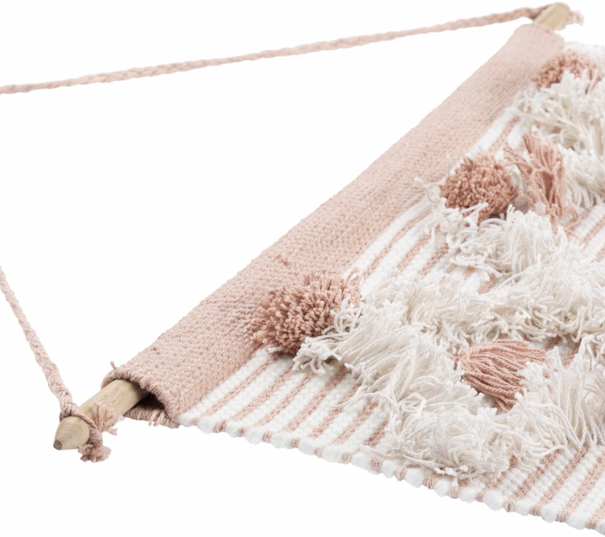 Drumore Beige Boho Wall Hanging - Quahog Bay Bedding