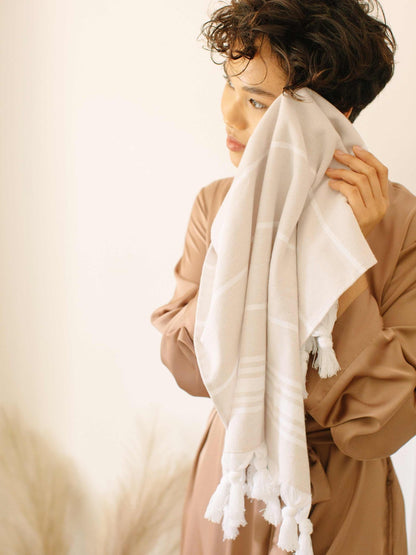 Dune Classic Turkish Hand Towel - Quahog Bay Bedding