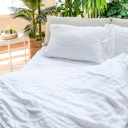 Luxurious Linen Duvet Cover - European Linen