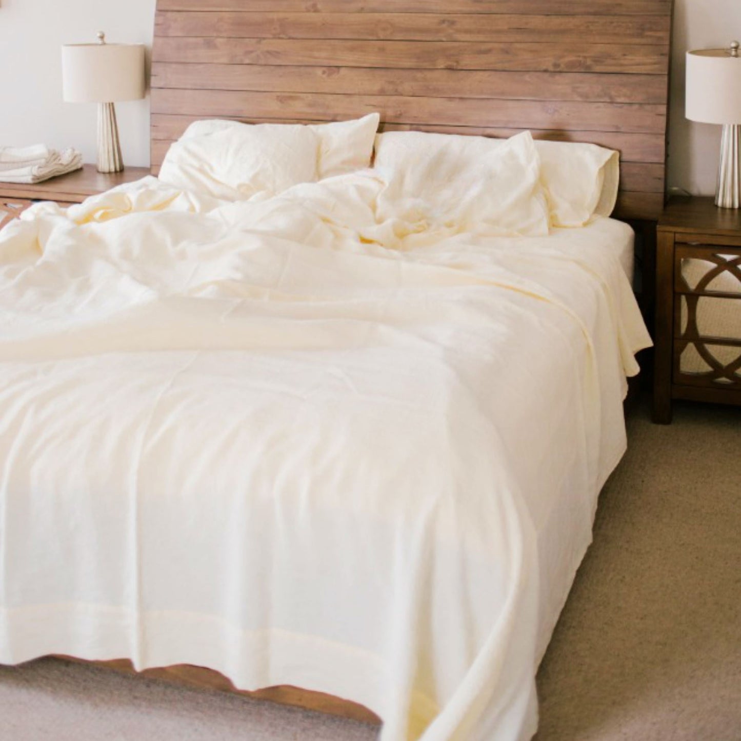 Luxurious Linen Duvet Cover - European Linen