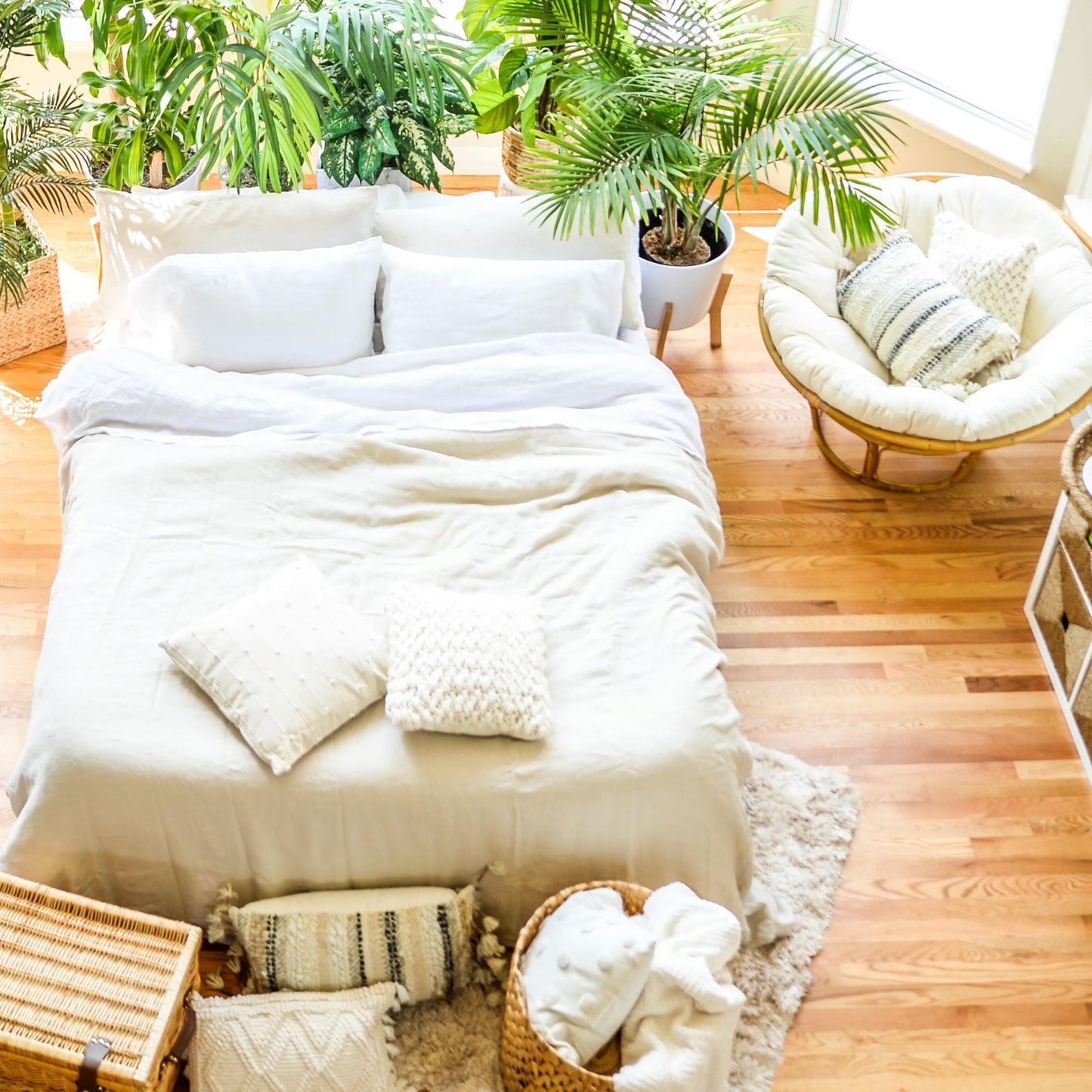 Luxurious Linen Duvet Cover - European Linen