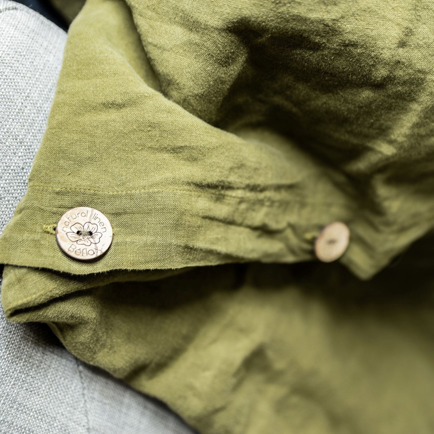 Luxurious Linen Duvet Cover - European Linen