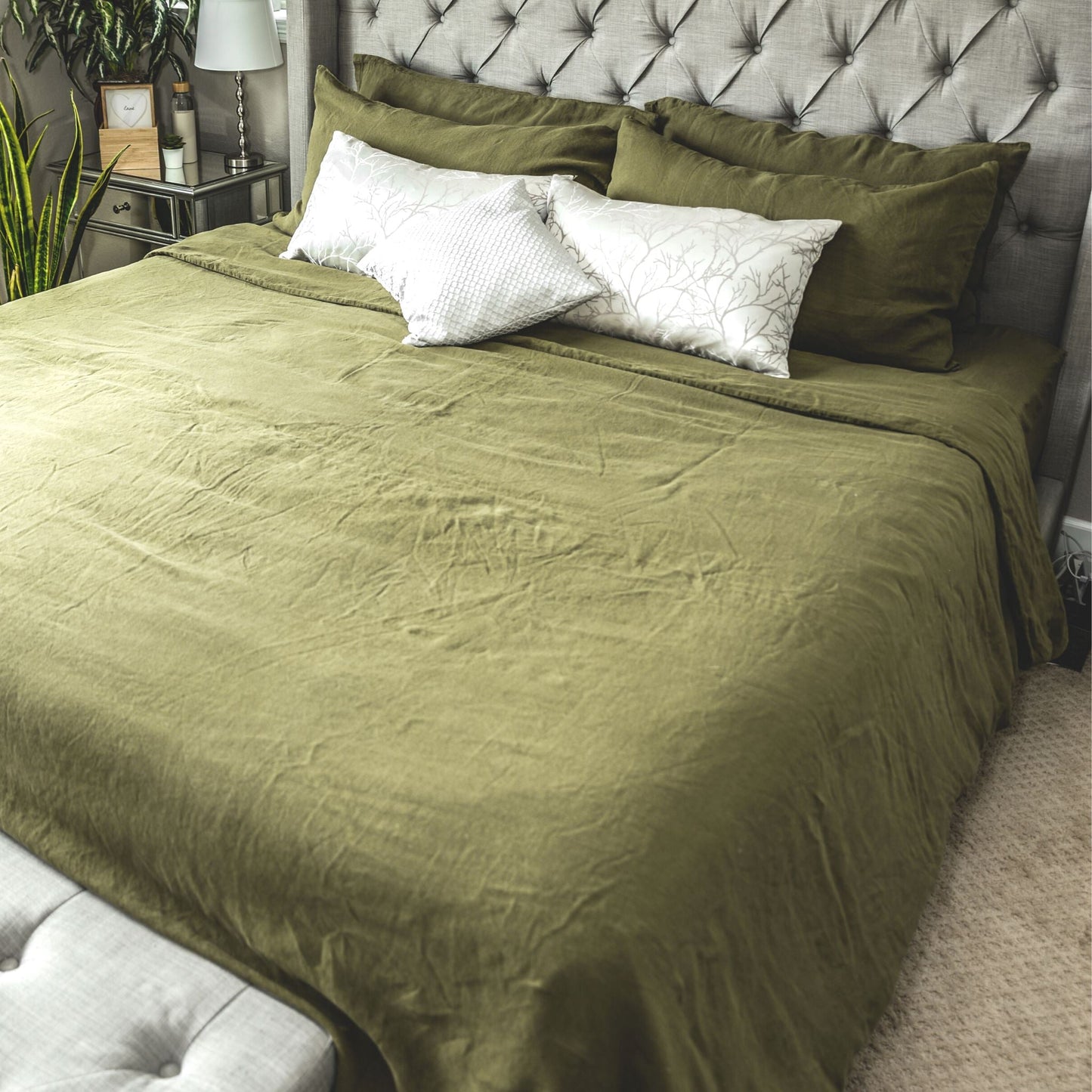 Luxurious Linen Duvet Cover - European Linen