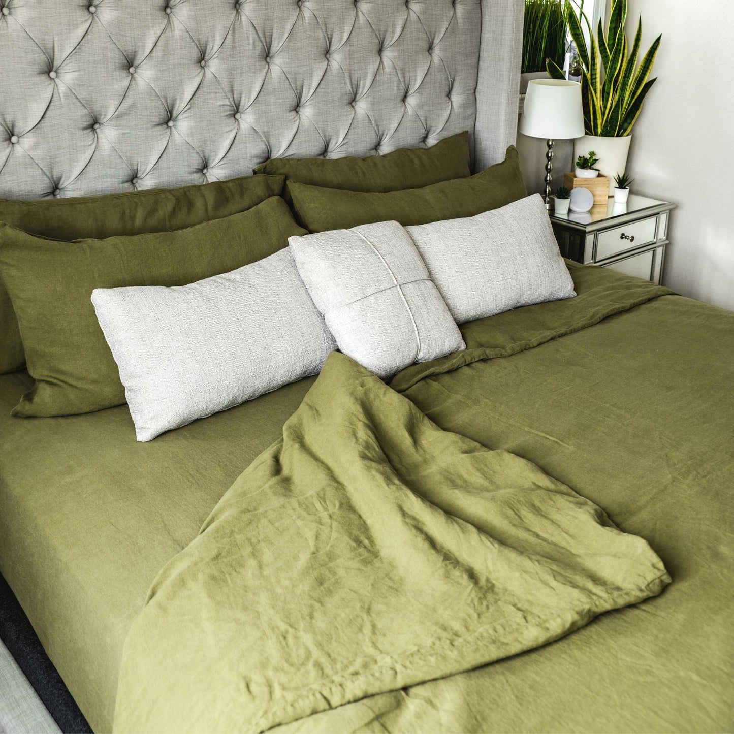 Luxurious Linen Duvet Cover - European Linen