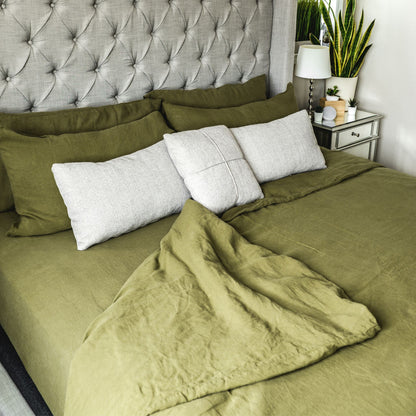 Luxurious Linen Duvet Cover - European Linen
