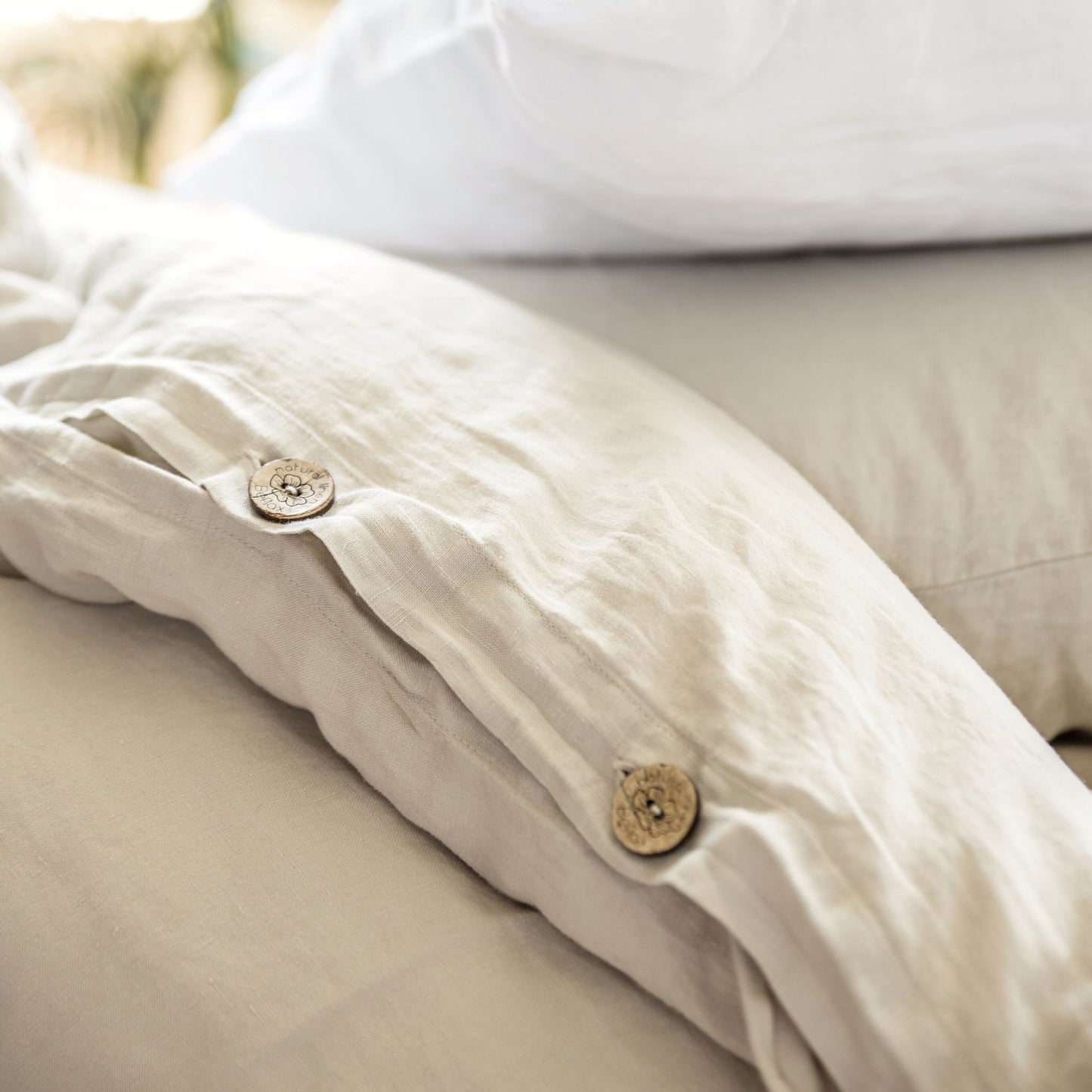 Luxurious Linen Duvet Cover - European Linen