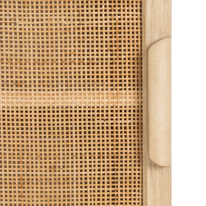 Ori Rattan Wall Cabinet with Cubby