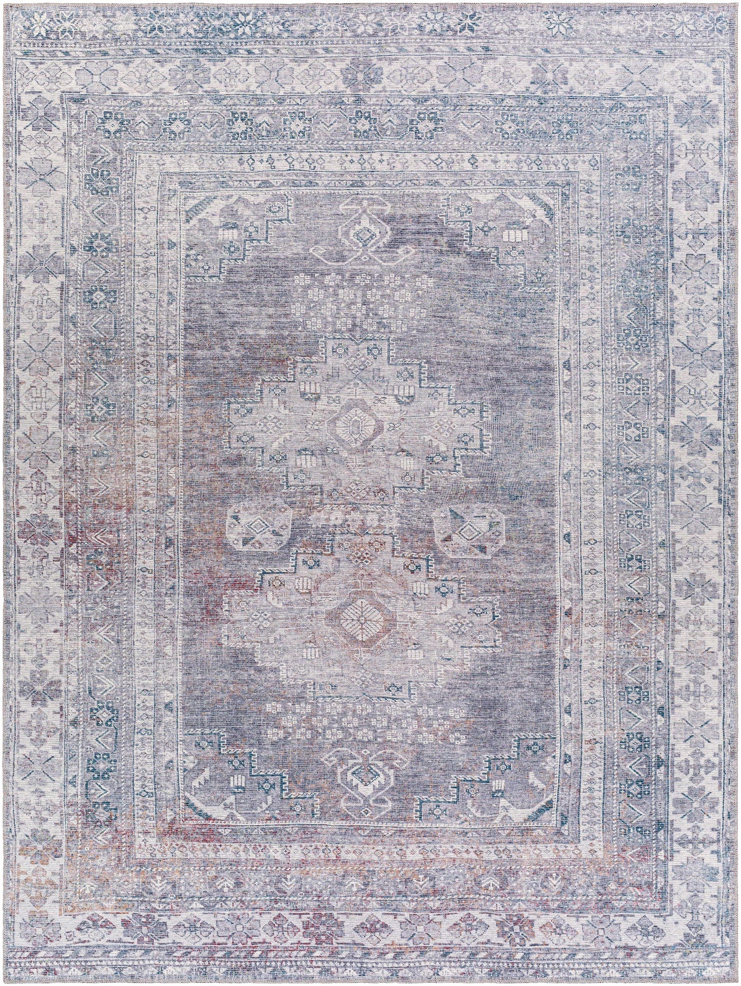 Baltinglass Gray Washable Area Rug - Limited Edition