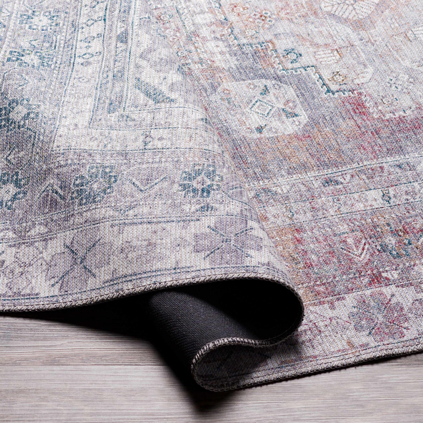 Baltinglass Gray Washable Area Rug - Limited Edition