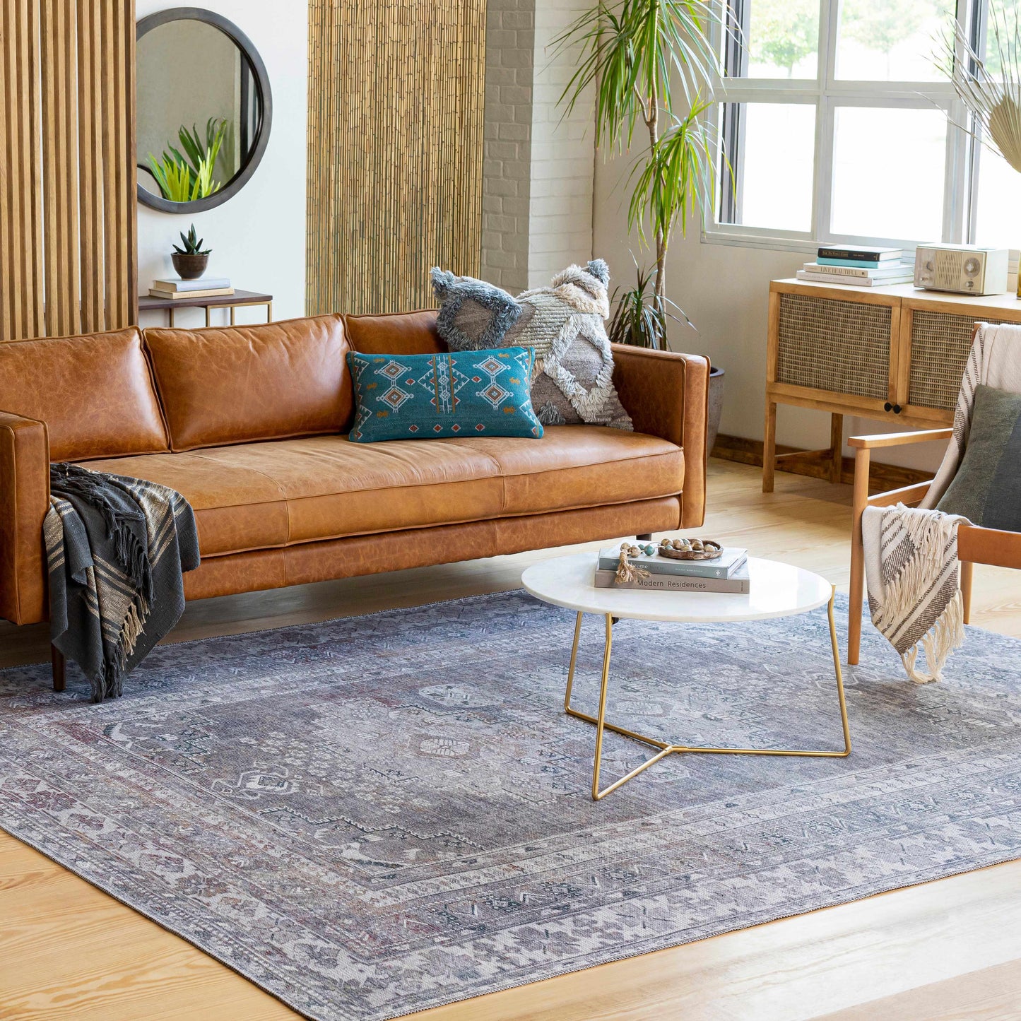 Baltinglass Gray Washable Area Rug - Limited Edition