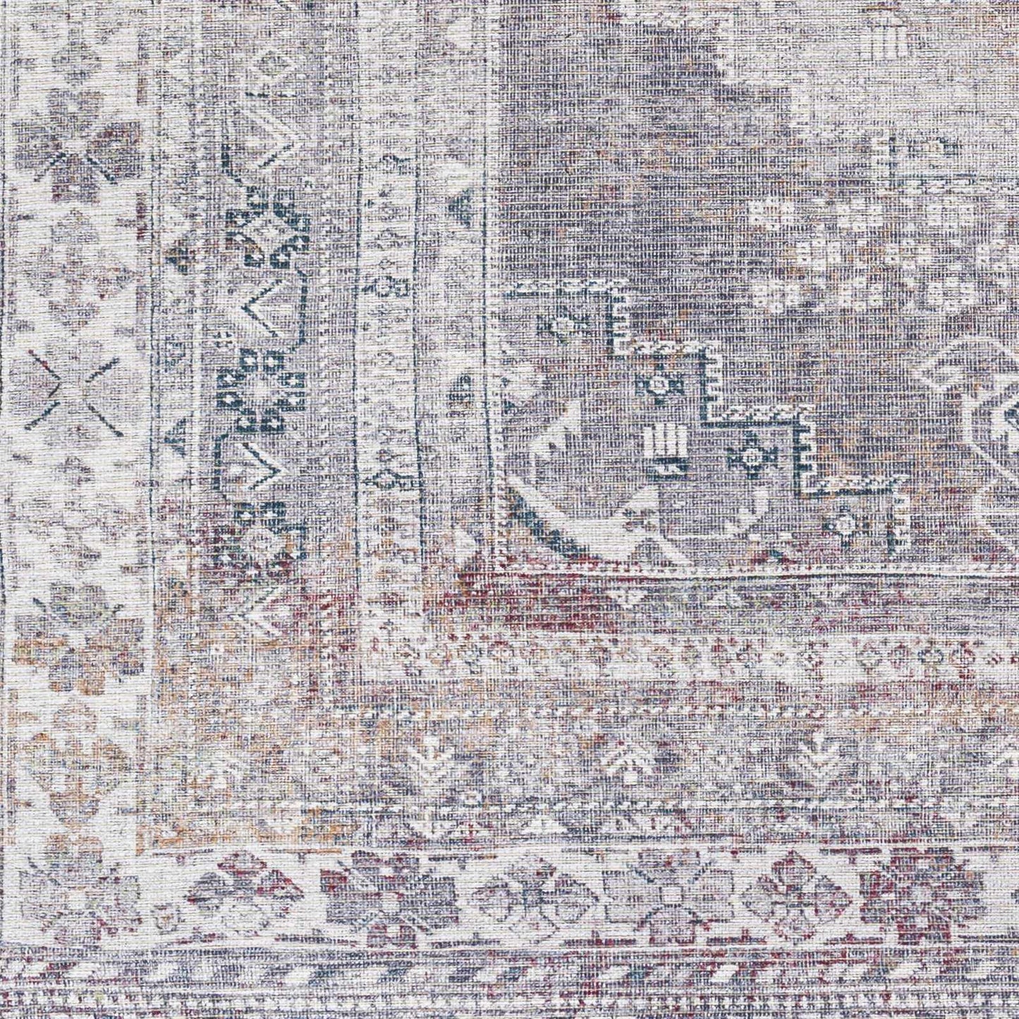 Baltinglass Gray Washable Area Rug - Limited Edition