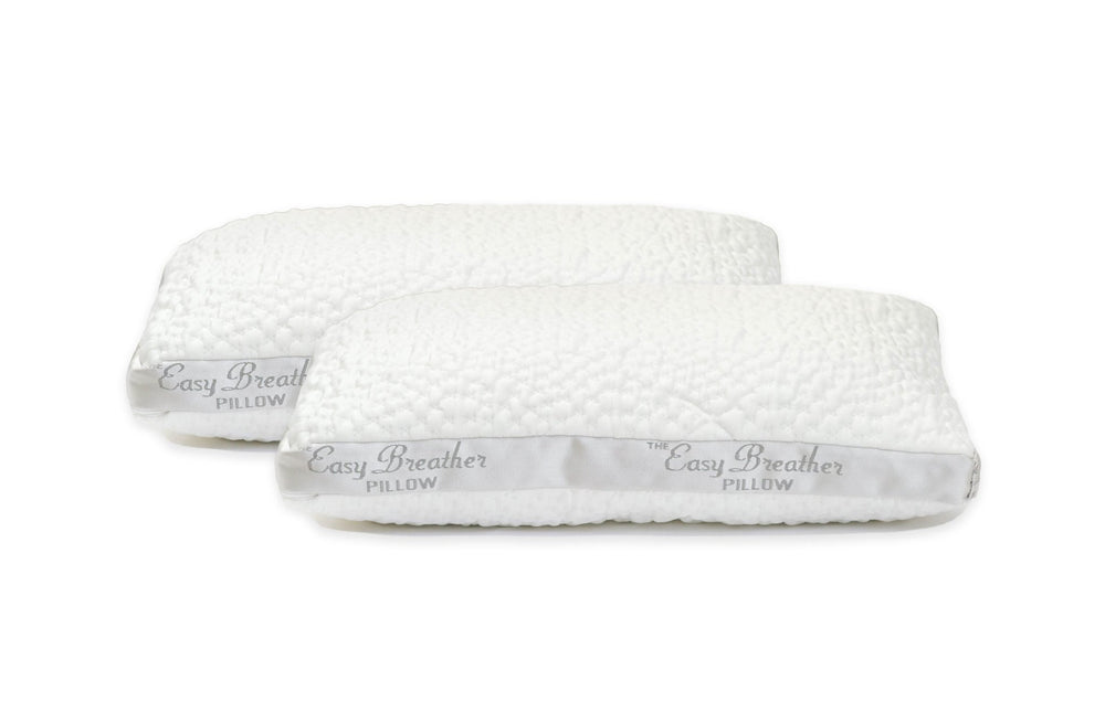 Easy Breather Jr. Pillow - Organic Sateen Junior Sized Pillow - Quahog Bay Bedding