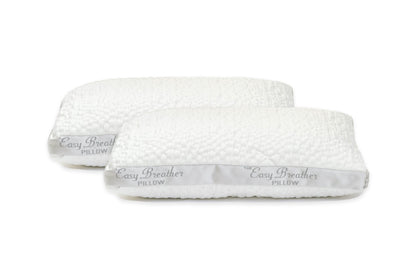 Easy Breather Jr. Pillow - Organic Sateen Junior Sized Pillow - Quahog Bay Bedding