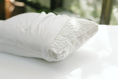 Easy Breather Jr. Pillow - Organic Sateen Junior Sized Pillow - Quahog Bay Bedding