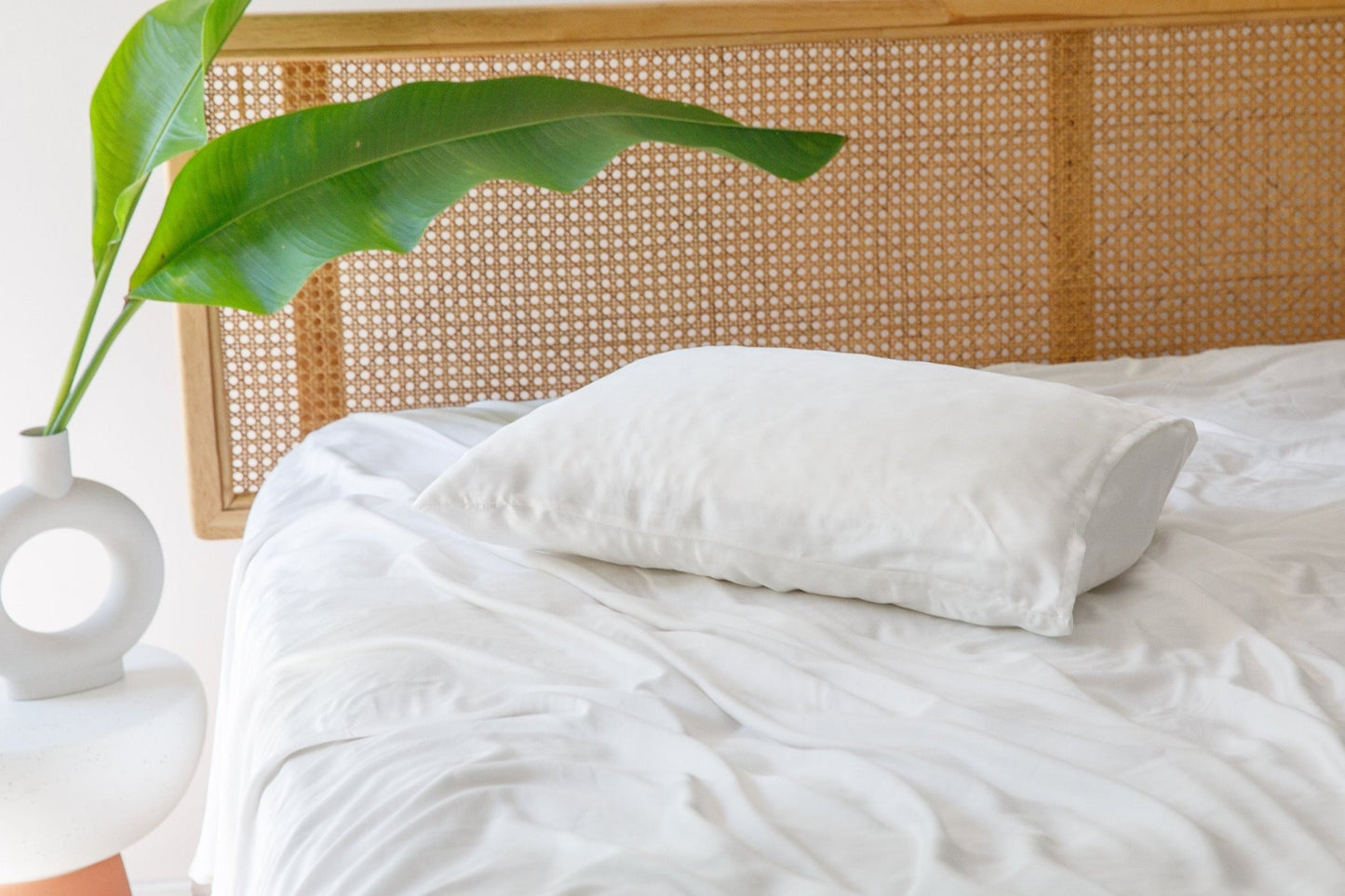 Easy Breather Jr. Pillow - Organic Sateen Junior Sized Pillow - Quahog Bay Bedding