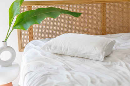 Easy Breather Jr. Pillow - Organic Sateen Junior Sized Pillow - Quahog Bay Bedding