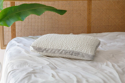 Easy Breather Jr. Pillow - Organic Sateen Junior Sized Pillow - Quahog Bay Bedding