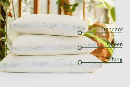 Easy Breather Natural Latex Pillow - Quahog Bay Bedding