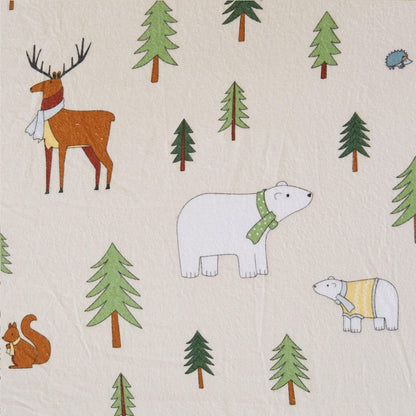 4-Piece Turkish Cotton Flannel Sheet - Fall & Christmas Sheets