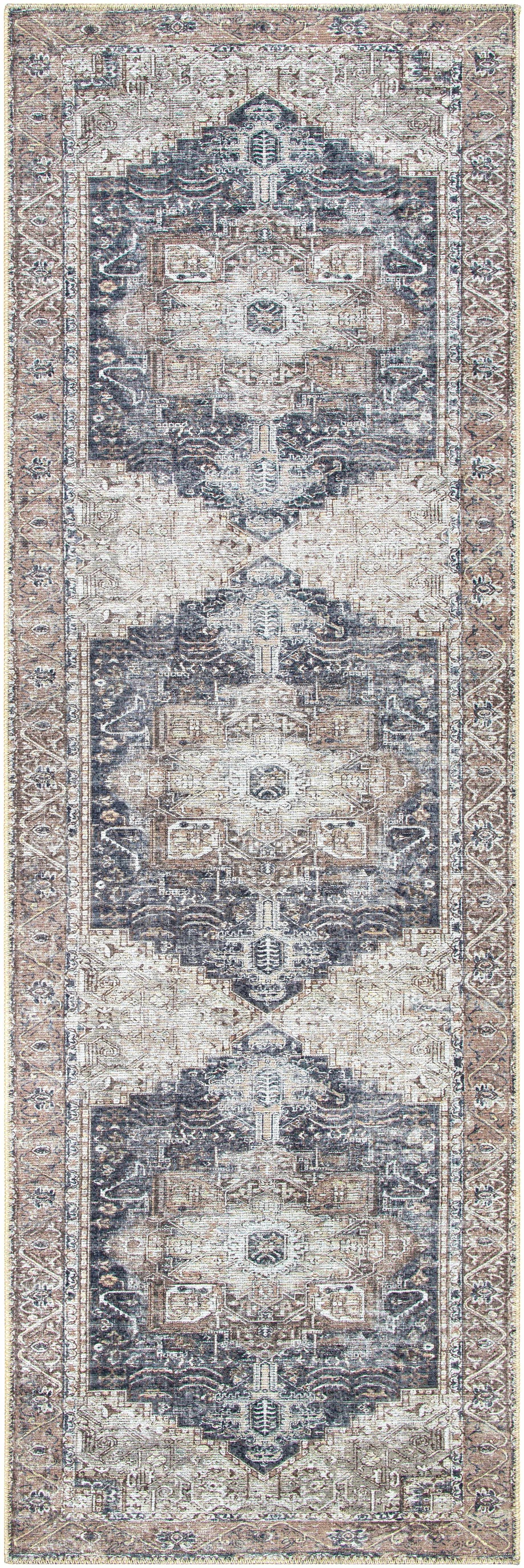 Beige Rosman Washable Rug - Limited Edition