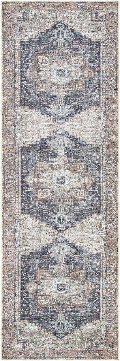 Beige Rosman Washable Rug - Limited Edition