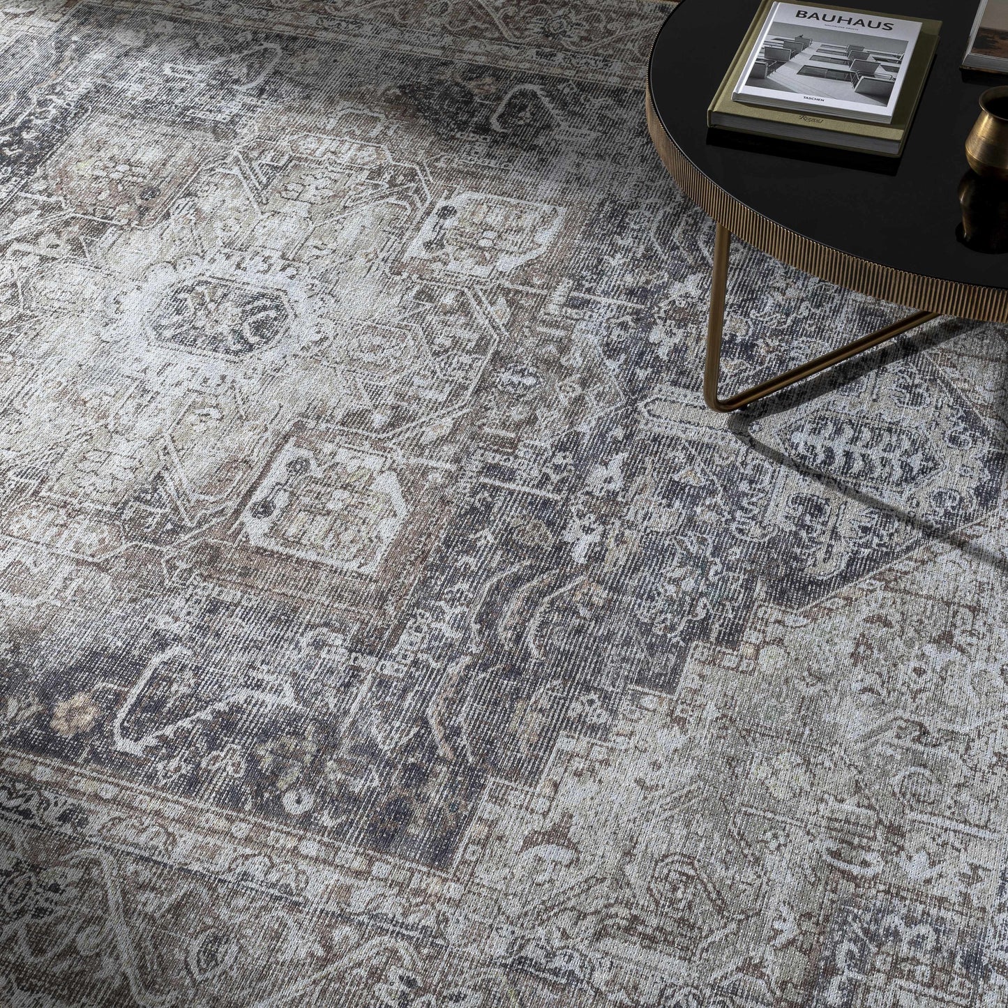Beige Rosman Washable Rug - Limited Edition