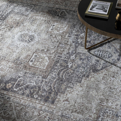 Beige Rosman Washable Rug - Limited Edition