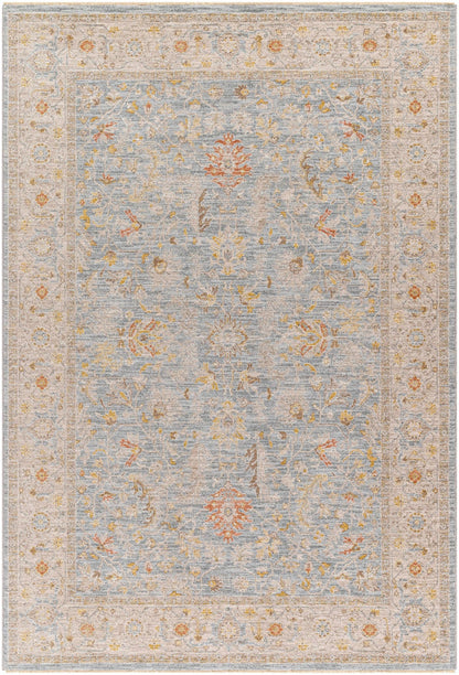 Edie Taupe Oushak Rug - Quahog Bay Bedding