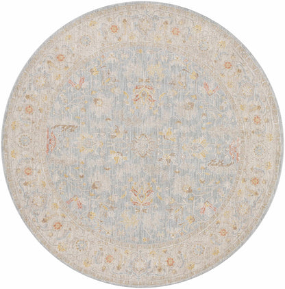 Edie Taupe Oushak Rug - Quahog Bay Bedding