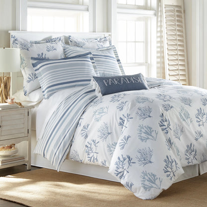 Truro Duvet/Comforter Set Beautiful Coastal Bedding Sets - Blue