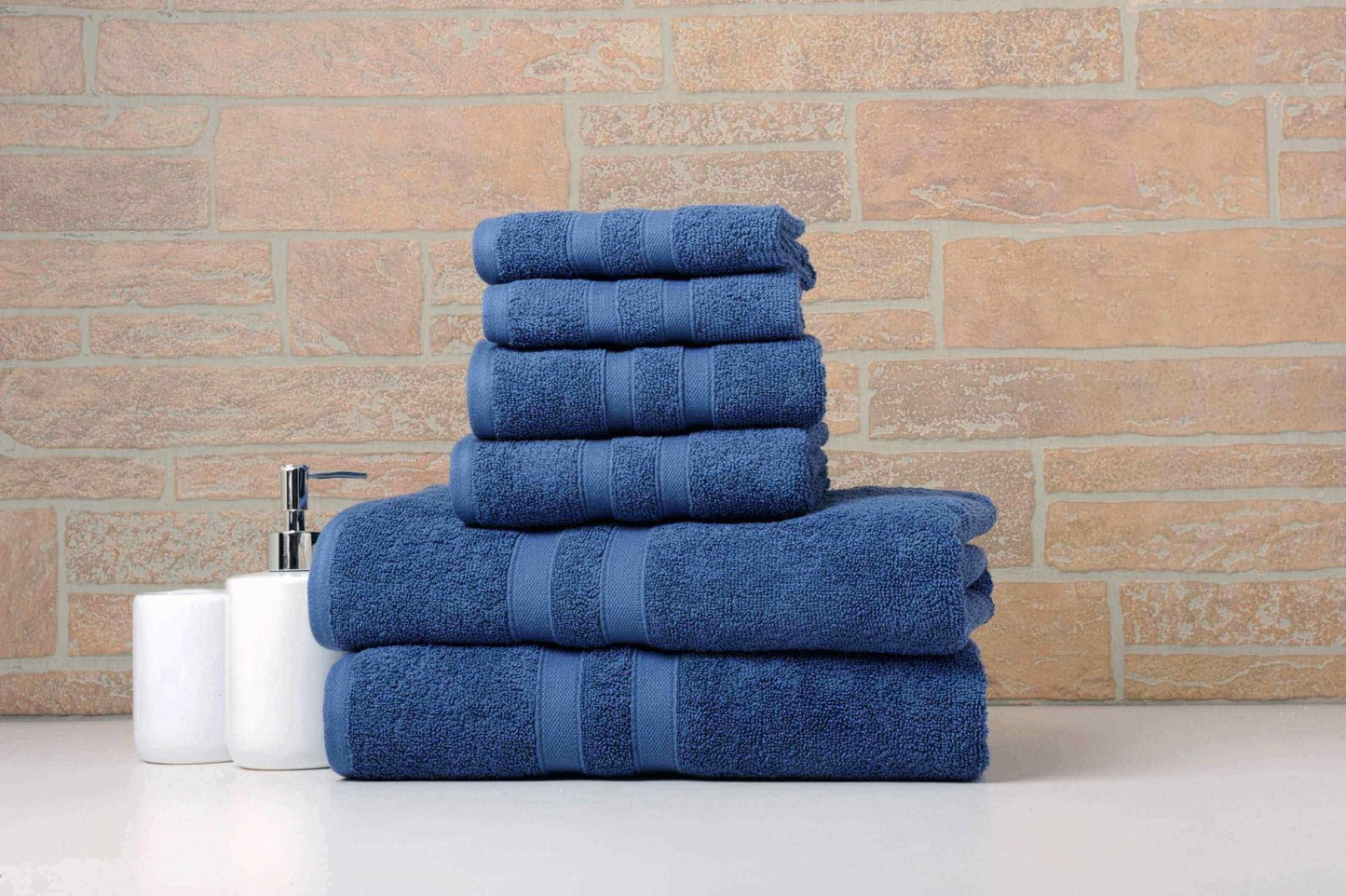 Egyptian Cotton Bath Towel Set 6PC - Quahog Bay Bedding