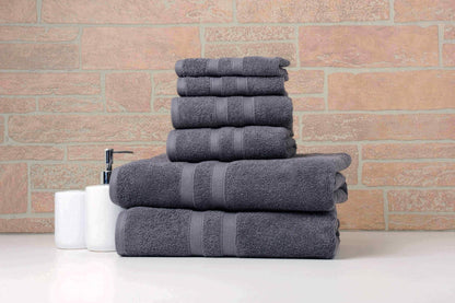 Egyptian Cotton Bath Towel Set 6PC - Quahog Bay Bedding