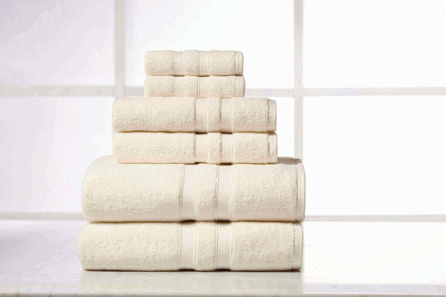 Egyptian Cotton Bath Towel Set 6PC - Quahog Bay Bedding