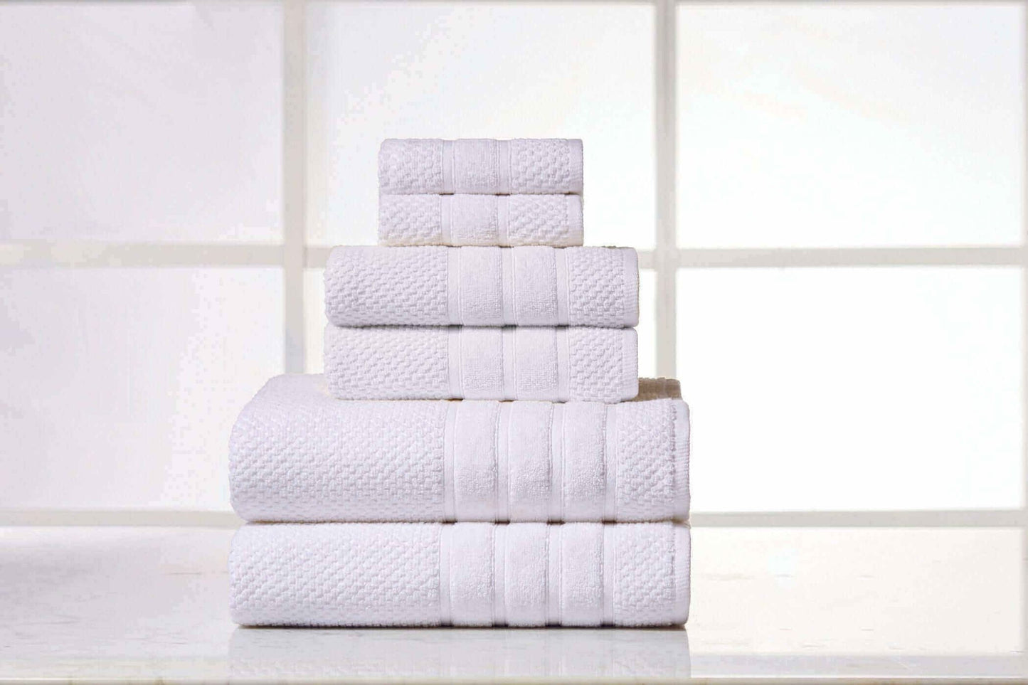 Egyptian Cotton Bath Towel Set 6PC - Quahog Bay Bedding