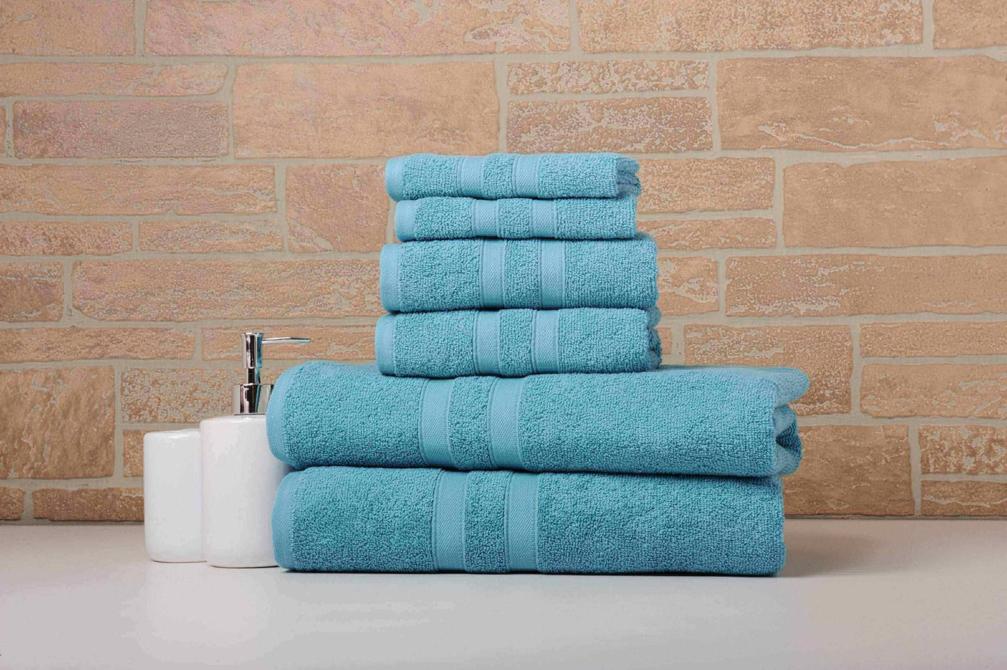 Egyptian Cotton Bath Towel Set 6PC - Quahog Bay Bedding