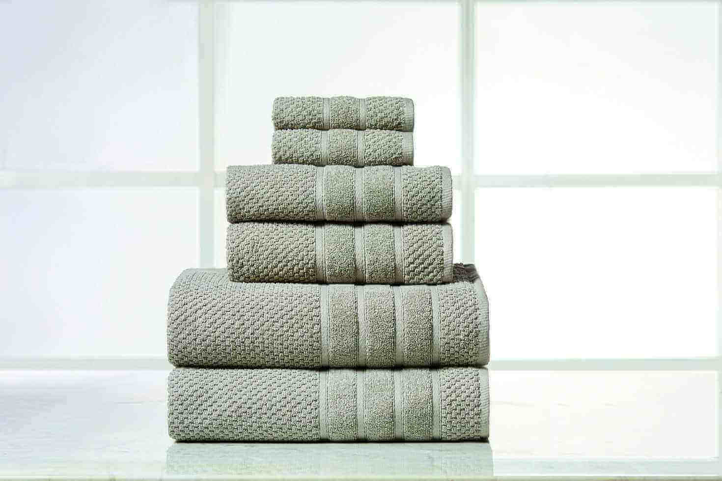 Egyptian Cotton Bath Towel Set 6PC - Quahog Bay Bedding