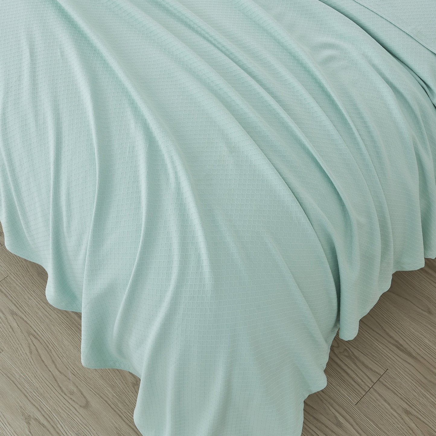 Egyptian Cotton Diamond Blanket - Quahog Bay Bedding