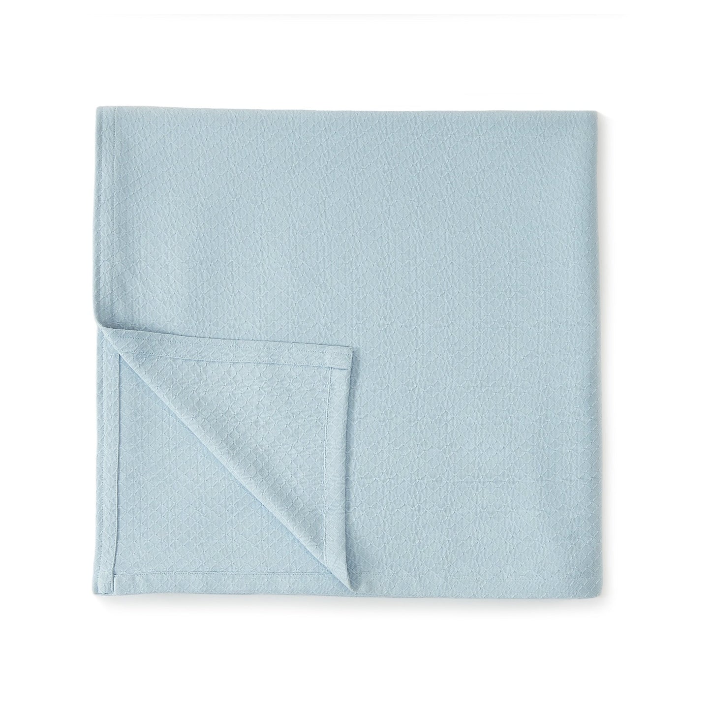 Egyptian Cotton Diamond Blanket - Quahog Bay Bedding