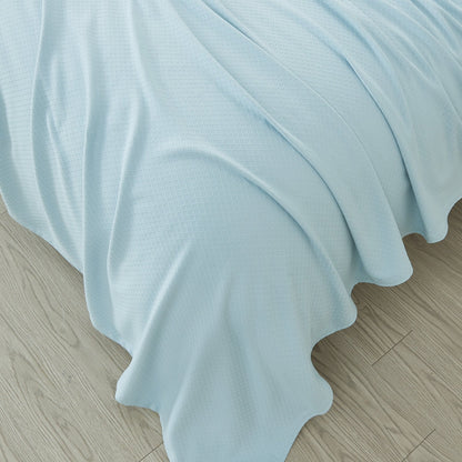 Egyptian Cotton Diamond Blanket - Quahog Bay Bedding