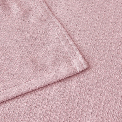 Egyptian Cotton Diamond Blanket - Quahog Bay Bedding