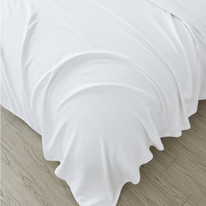 Egyptian Cotton Diamond Blanket - Quahog Bay Bedding