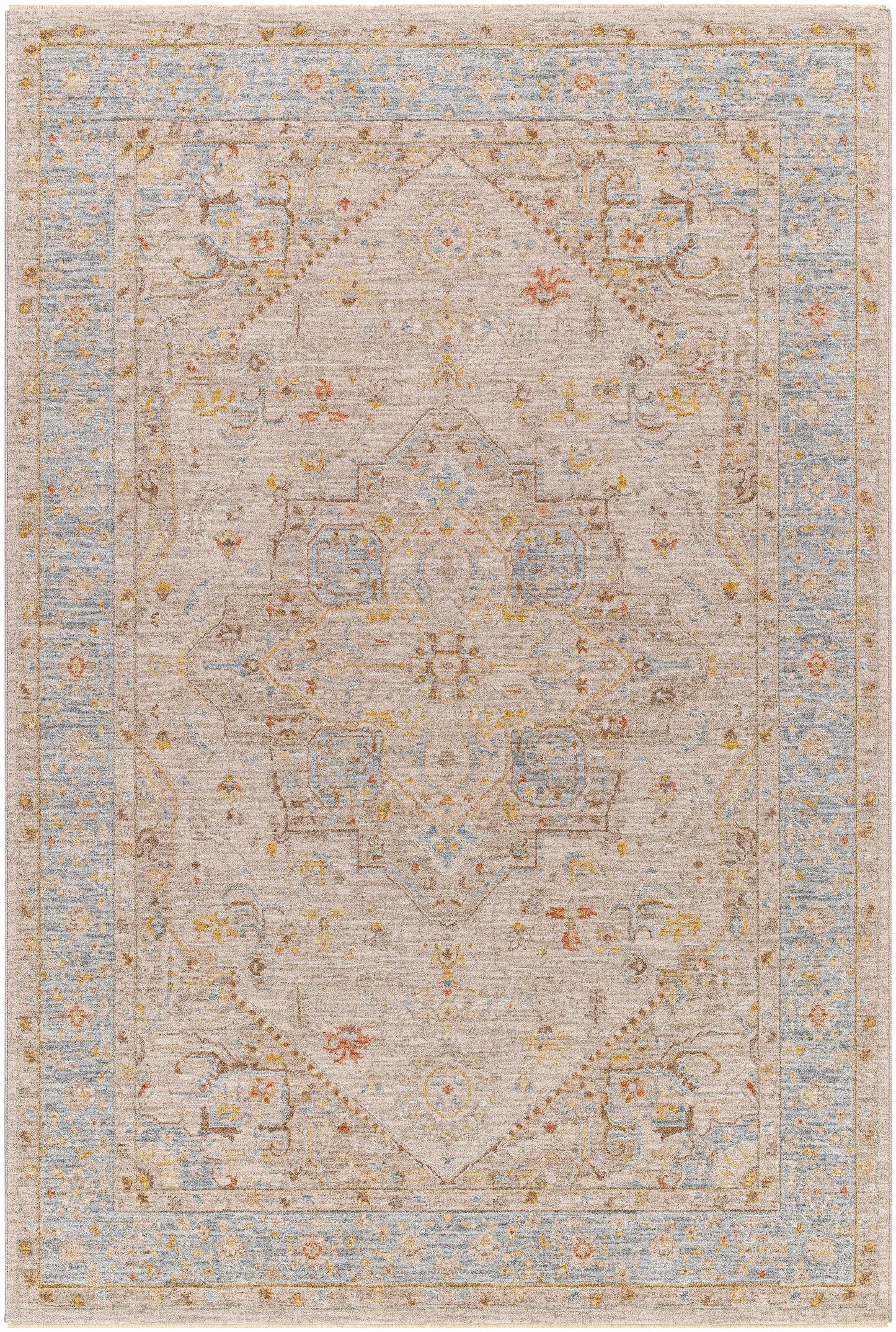 Ehan Cream Oushak Rug