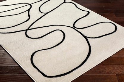 Eilir Modern Low Profile Boho Rug