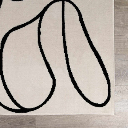 Eilir Modern Low Profile Boho Rug - Quahog Bay Bedding