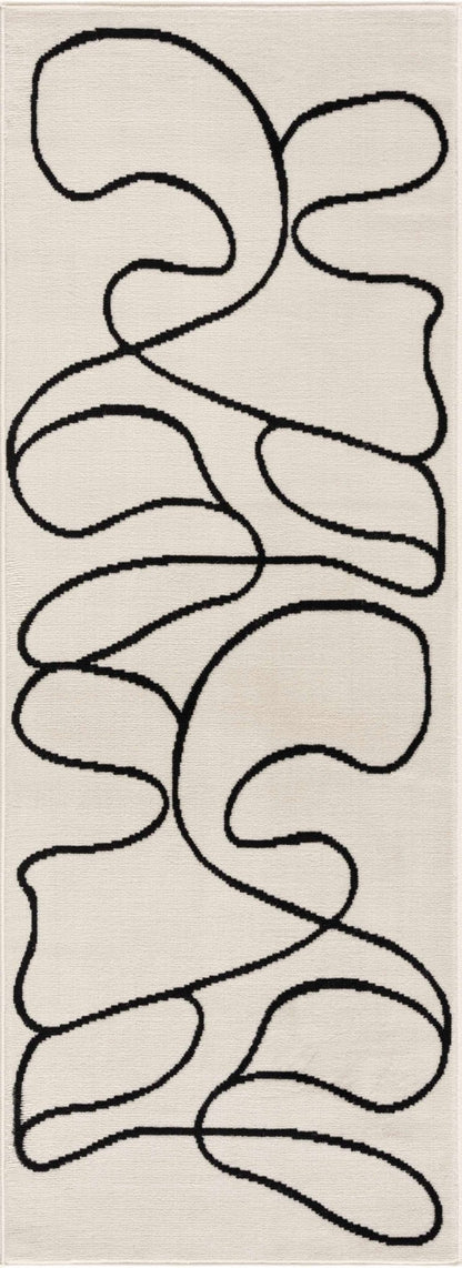 Eilir Modern Low Profile Boho Rug - Quahog Bay Bedding