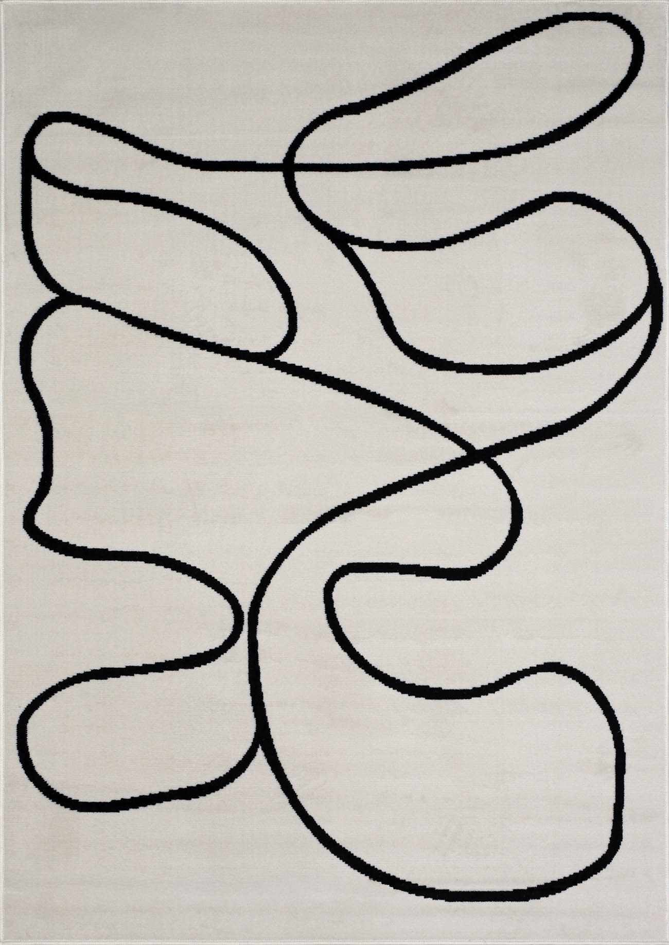 Eilir Modern Low Profile Boho Rug - Quahog Bay Bedding