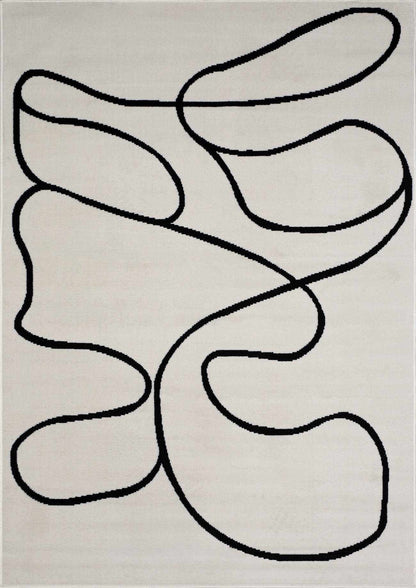 Eilir Modern Low Profile Boho Rug - Quahog Bay Bedding