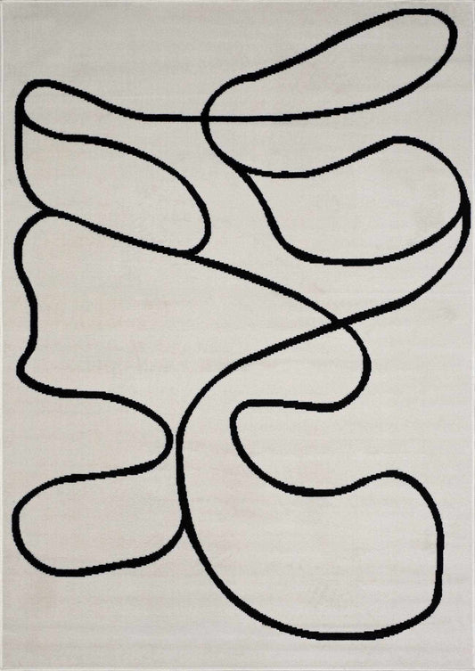 Eilir Modern Low Profile Boho Rug - Quahog Bay Bedding